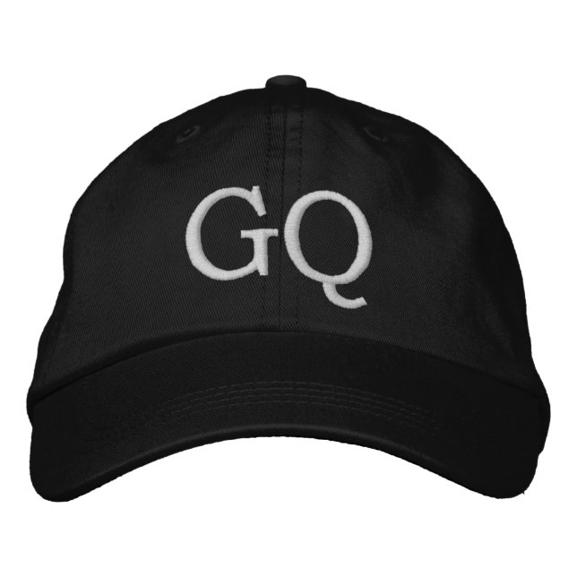 BONÉ GQ HAT MONOGRAMMED (Frente)