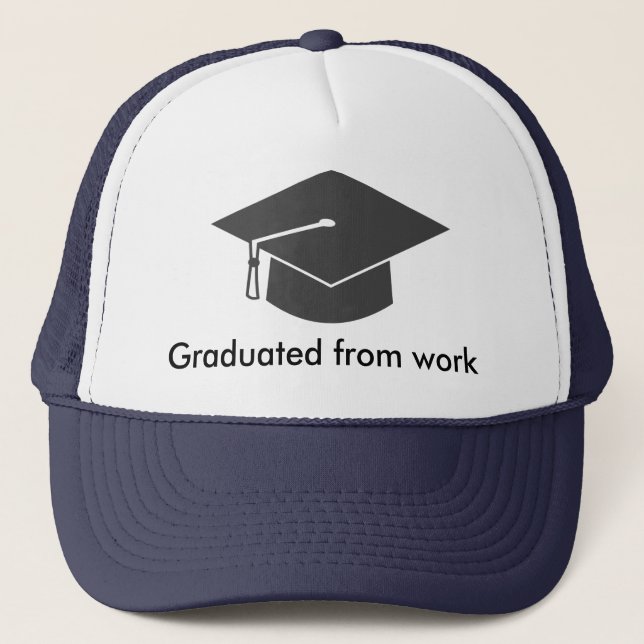 Boné Graduado no trabalho (Frente)