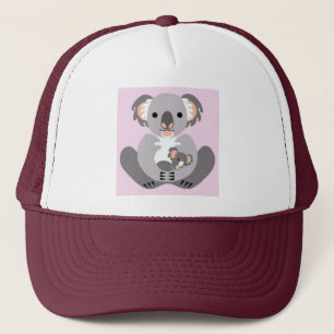Boné Gráfico bonito Koala - Vida selvagem australiana -