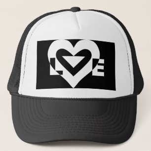 Boné Gráfico de Amor legal, Branco