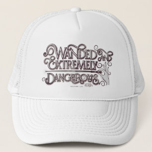 Boné Gráfico Wanded E Extremamente Perigoso - Branco