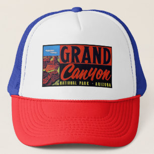 Boné Grand Canyon Viagens vintage Art -