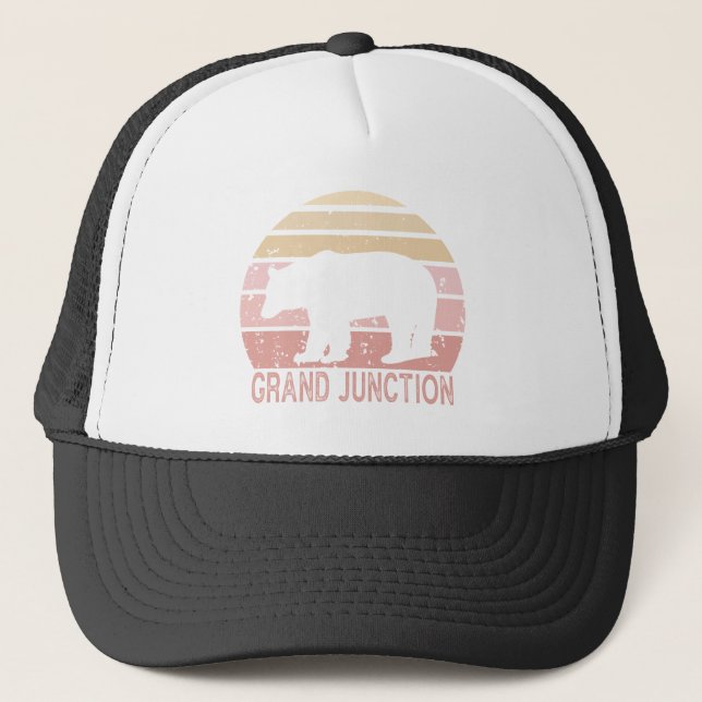 Boné Grand Junction Colorado Urso Retro (Frente)