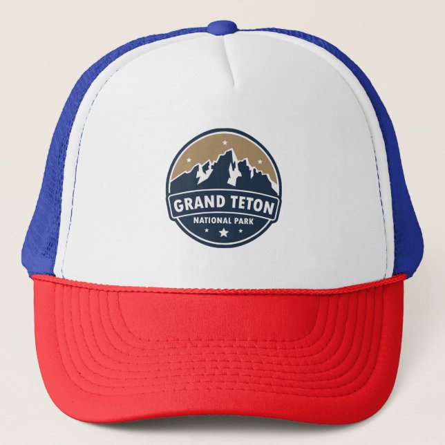 Boné Grand Teton National Park Round Emblem (Frente)