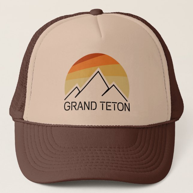 Boné Grand Teton Wyoming Retro (Frente)