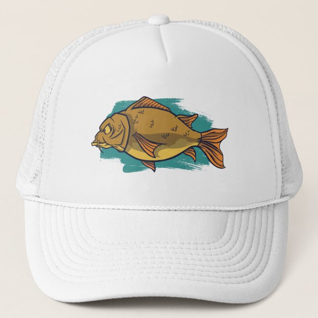 Boné Grande Peixe Carpa (Frente)