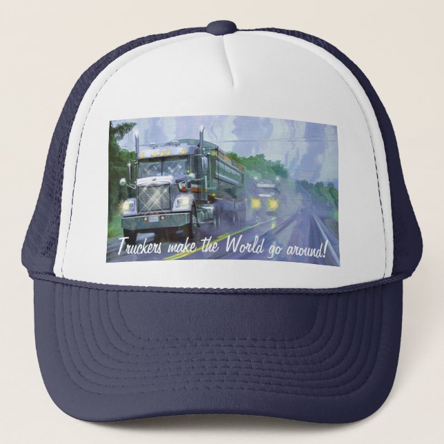Boné Grande Rig Freightliner Truck Hat (Frente)
