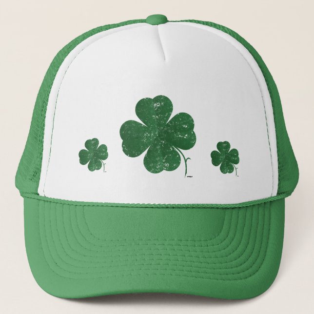 Boné Grande Shamrock - estilo vintage (Frente)