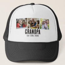 Grandpa established black grunge script 3 photo