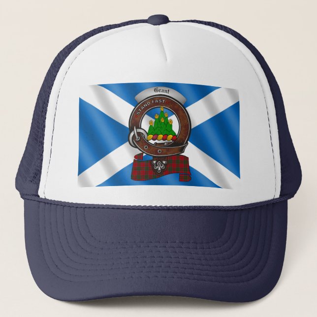 Boné Grant Clan Crachá Trucker Hat (Frente)