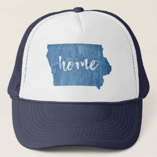 Boné Grão de Madeira de Casa de Iowa