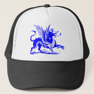 Boné Gravação do Dragão - Azul