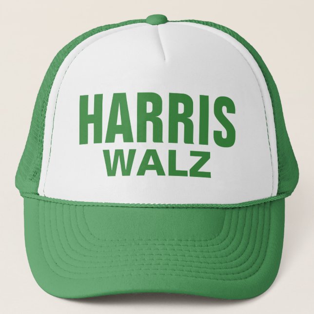 Boné Green Harris Walz (Frente)