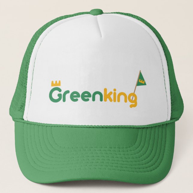 Boné GREEN King HAT KING (Frente)
