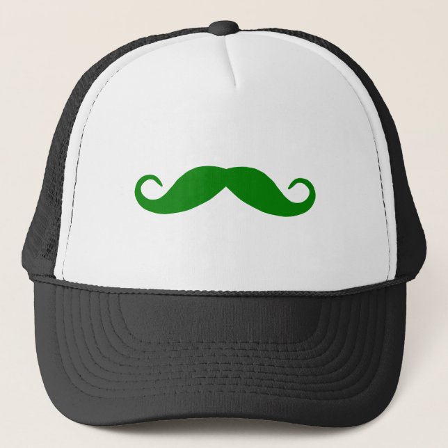 Boné Green Mustache (Frente)