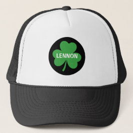 Boné Green Shamrock Name