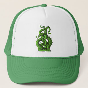 Boné Green Tentacles