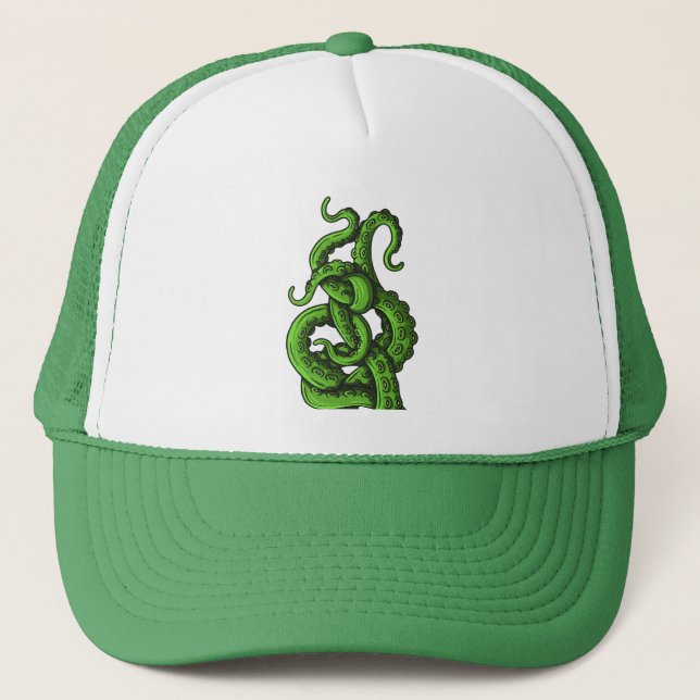 Boné Green Tentacles (Frente)