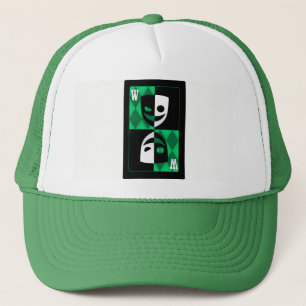 Boné Green Wildcard Poker Diamantes de Caminhão