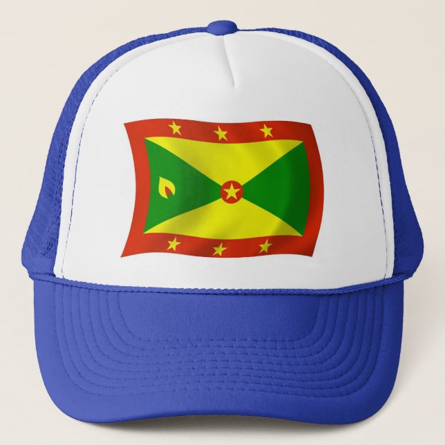 Boné Grenada Flag Hat (Frente)