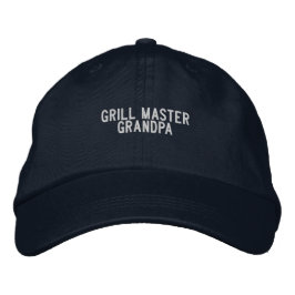 Boné 'Grill Master Grandpa' BBQ King Funny Gift