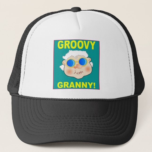 Boné Groovey Granny Cartoon (Frente)