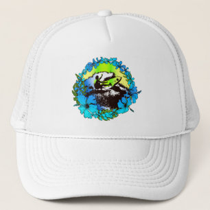 Boné Groovy Hawaiian Surfer 1960's Retro Graphic Hat