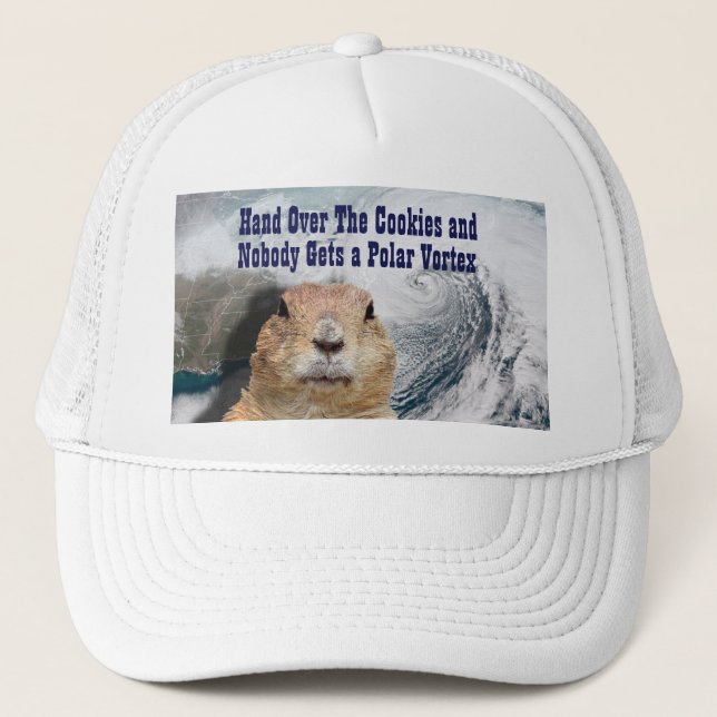 Boné Groundhog Day Polar Vortex (Frente)