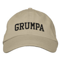 Grumpa | Vovô rabugento e engraçado a preto