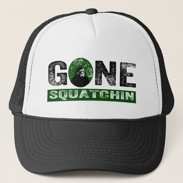 Boné Grunge (verde) ido Squatch de Squatchin (Frente)