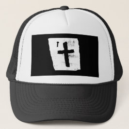 Boné Grungy Christian Cross
