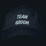 Boné Grupo de Equipe<br><div class="desc">Boné ideal para esportes ou esquadras, texto bordado, de Ricaso</div>
