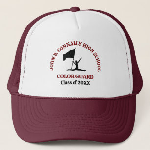 Boné Guarda de Cores Personalizada da Escola Maroon Hig