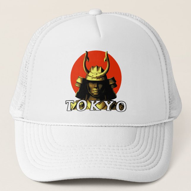 Boné Guerreiro de Tóquio Samurai (Frente)