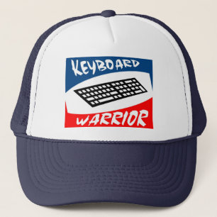 Boné guerreiro do teclado
