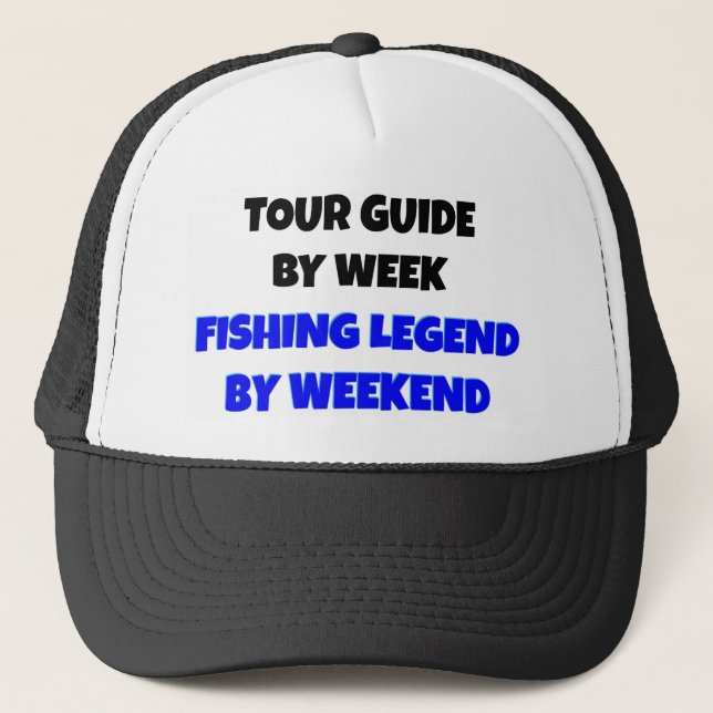 Boné Guia de Volta — Legenda de Pesca (Frente)