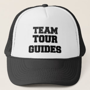 Boné Guias turística da equipe