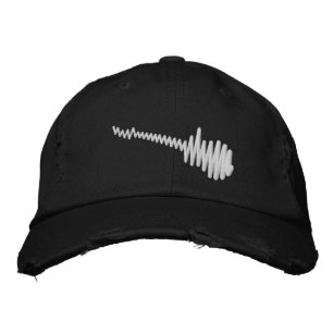 Boné Guitarra de Ondas de Som