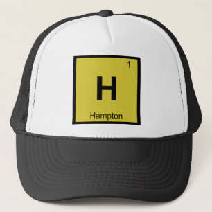 Boné H - Hampton Virgínia Química Tabela Periódica Cida