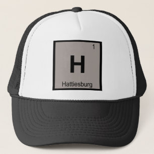 Boné H - Hattiesburg Mississippi Química Símbolo da Cid