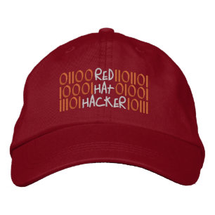 BONÉ HACKER CHAPÉU VERMELHO