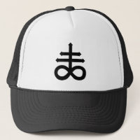 Hail Satanás - 666 cross Cap anticristo Truckercap