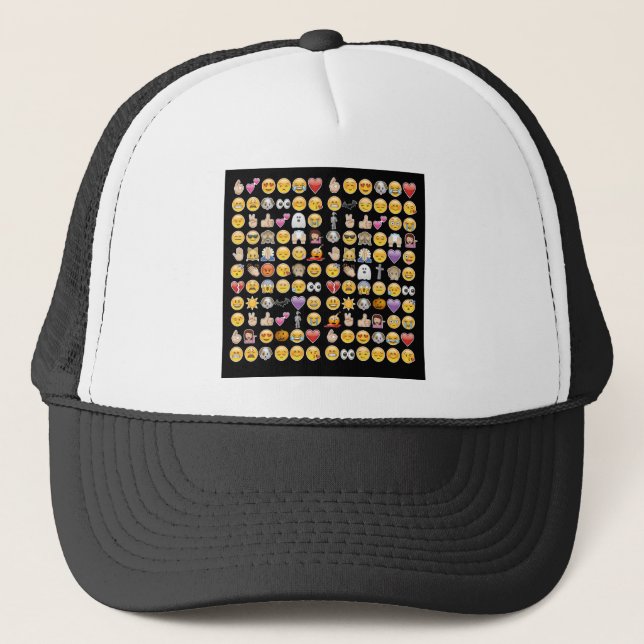 Boné halloween emoji (Frente)