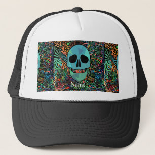 Boné Halloween Hippie Skull Thunder_Cove