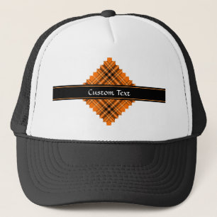 Boné Halloween Orange Tartan