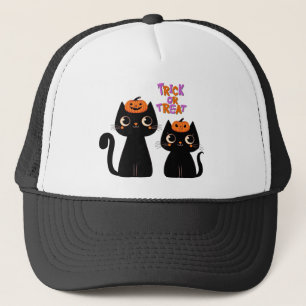 Boné Halloween/outono/Outono/Abóbora/gato