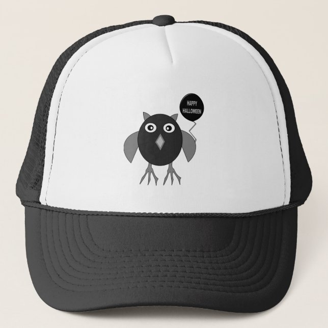 Boné Halloween Party Owl Hat Hat Hat (Frente)
