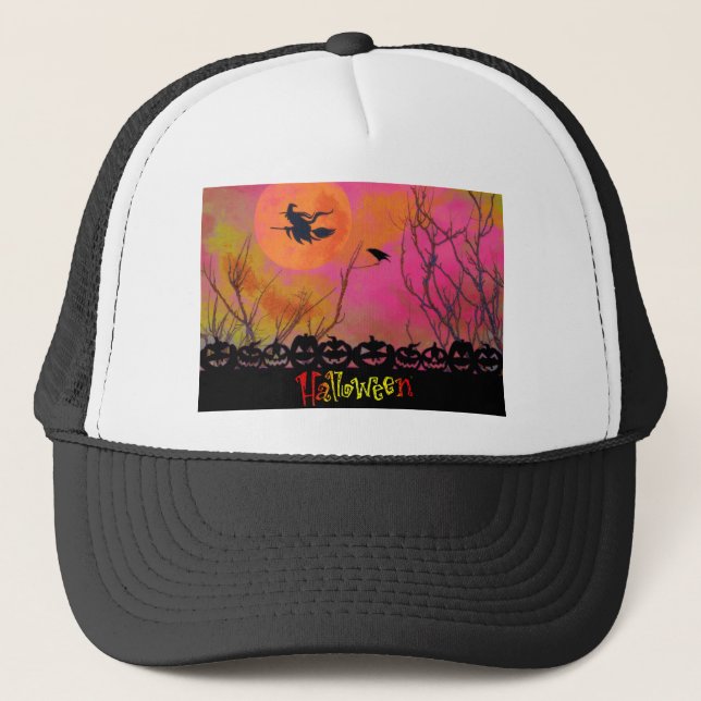Boné Halloween Trucker Hat (Frente)
