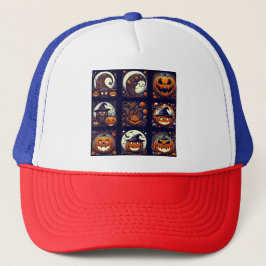 Boné Halloween Trucker Hat