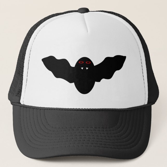 Boné Halloween Vampire Bat Hat Hat assustador (Frente)